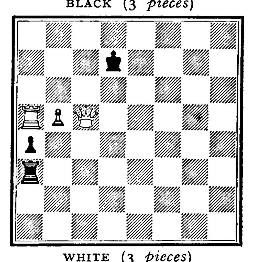 An illustration from The British Chess Magazine Volume 43 1923, 1923, leaf 499