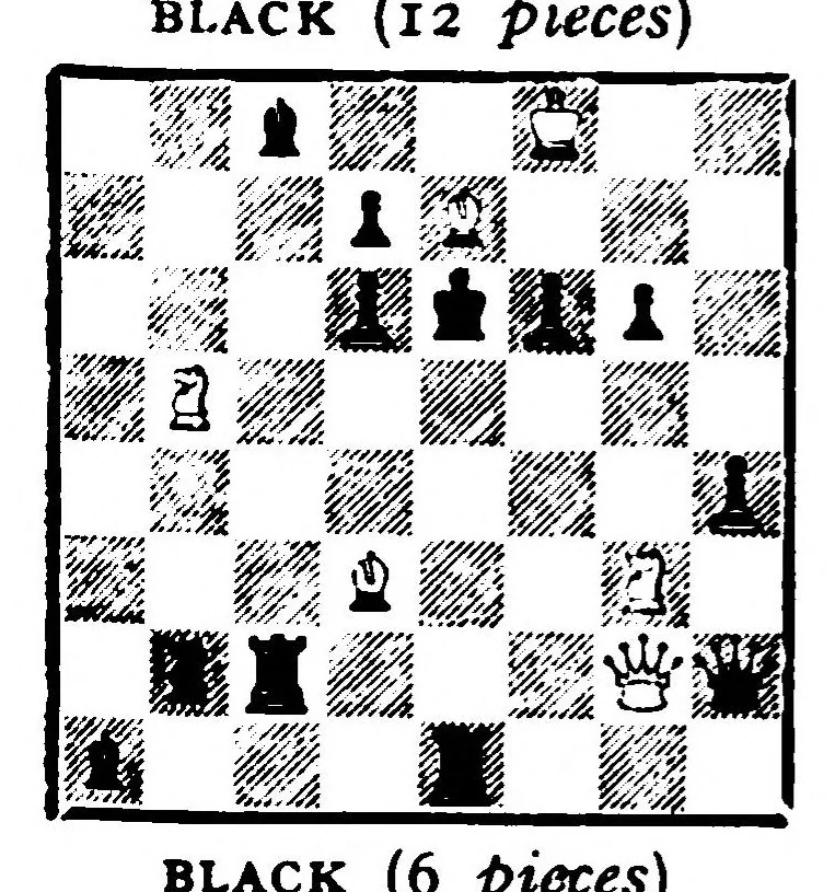 An illustration from The British Chess Magazine Volume 44 1924, 1924, leaf 317