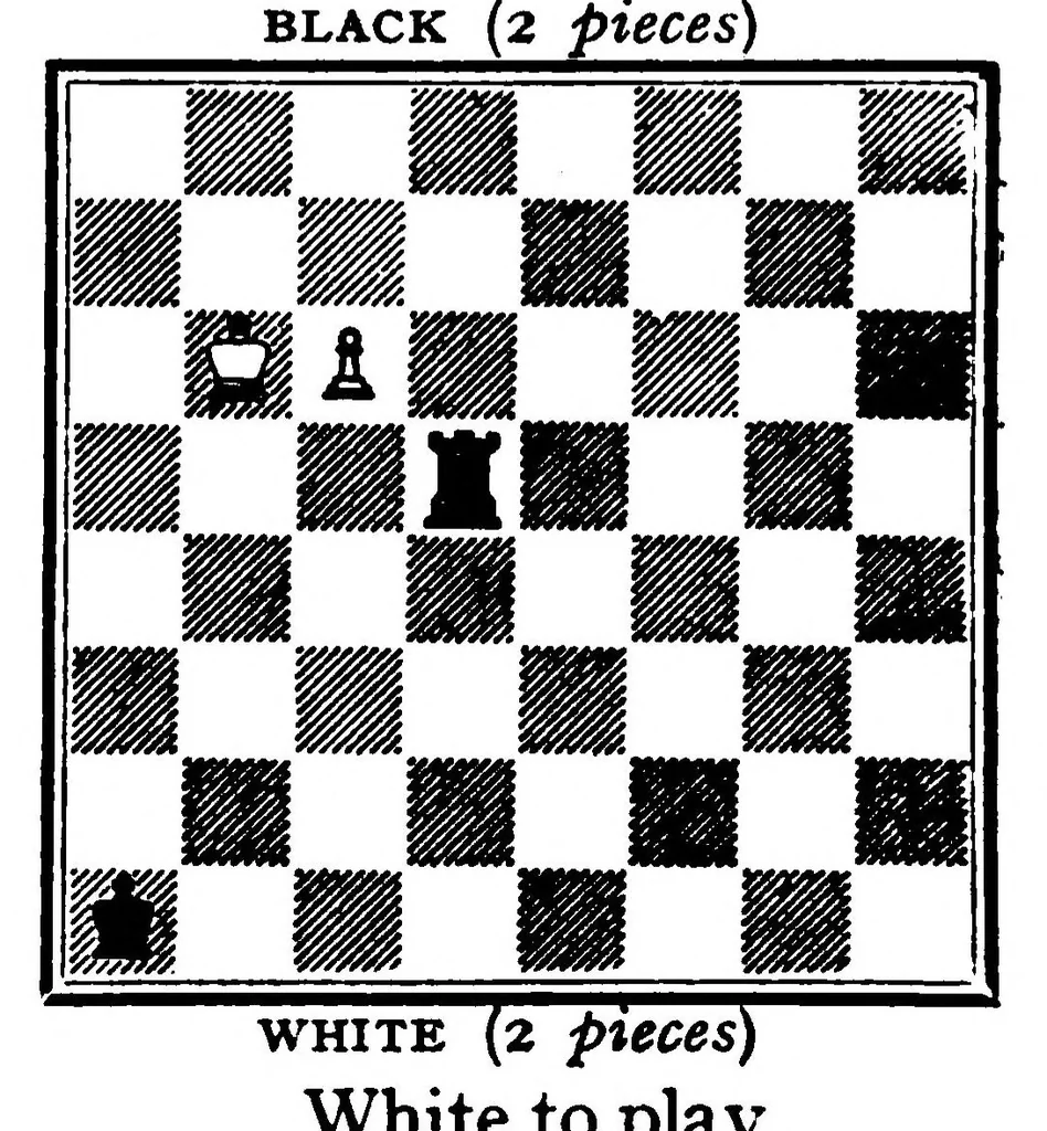 An illustration from The British Chess Magazine Volume 44 1924, 1924, leaf 434
