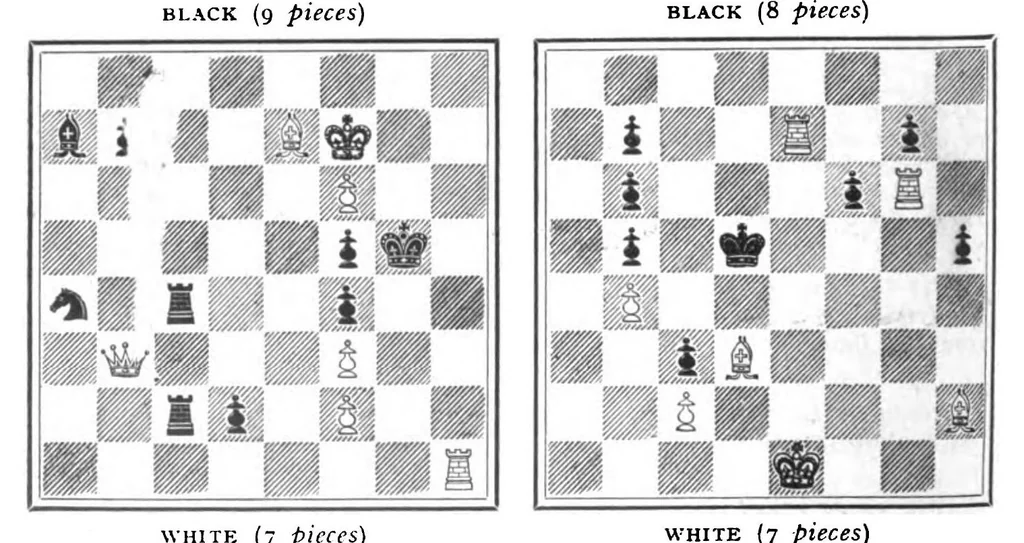 An illustration from The British Chess Magazine Volume 48 1928, 1928, leaf 411