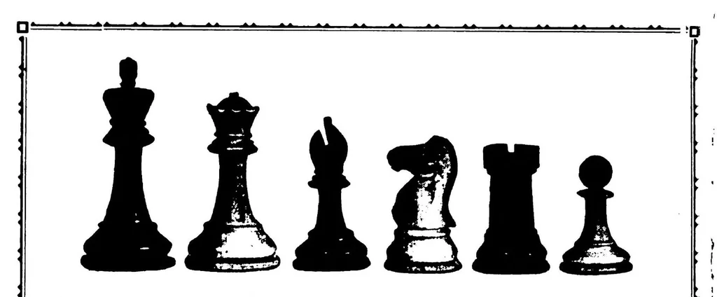 An illustration from The British Chess Magazine Volume 48 1928, 1928, leaf 525