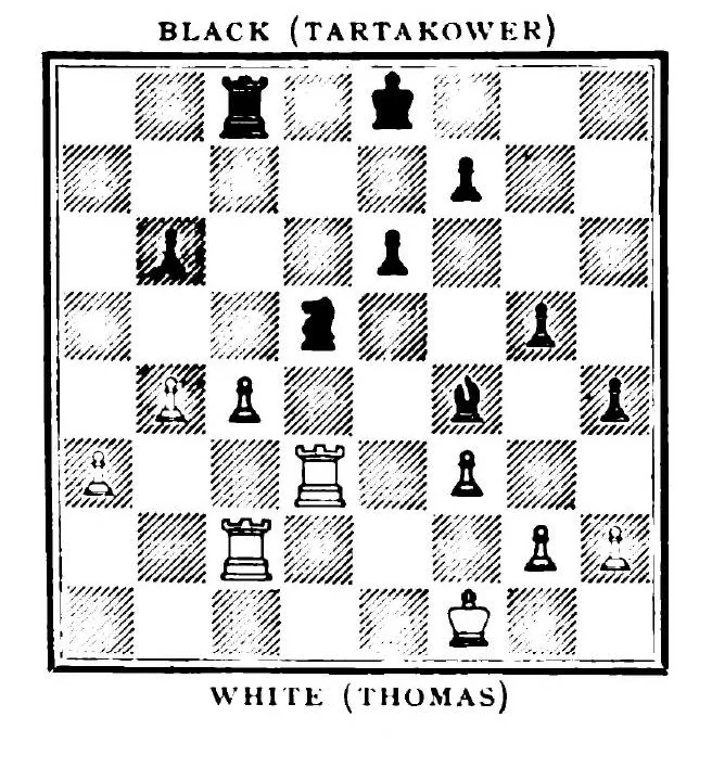 An illustration from The British Chess Magazine Volume 48 1928, 1928, leaf 63