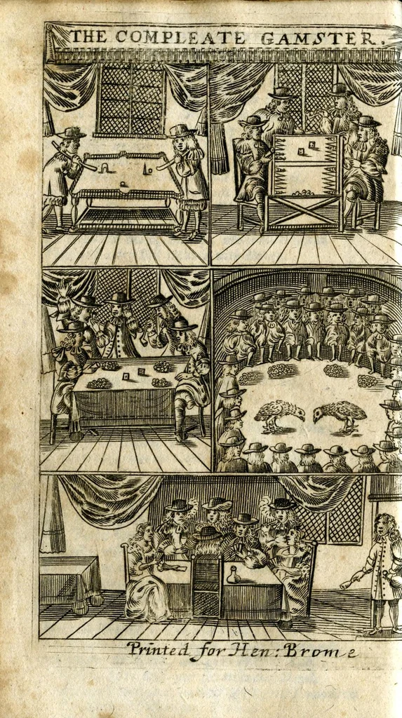 An illustration from The compleat gamester; 1710, 1710, leaf 9