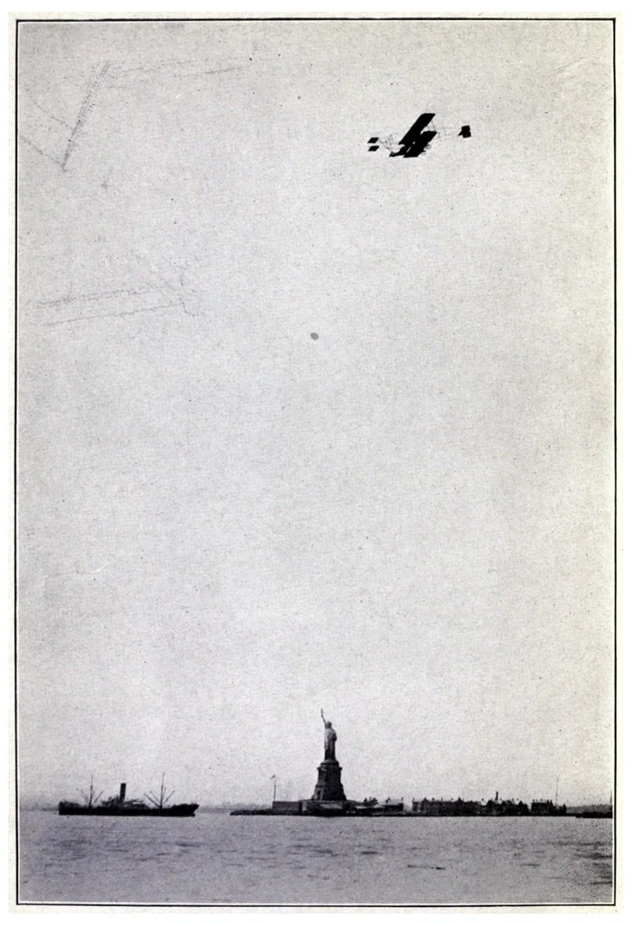 An illustration from The Curtiss Aviation Book, 1912, leaf 1