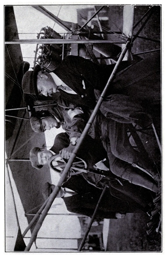 An illustration from The Curtiss Aviation Book, 1912, leaf 132
