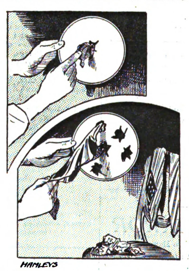 An illustration from The Magic Wand, Vol I, September 1910 To August 1911, 1911, leaf 190
