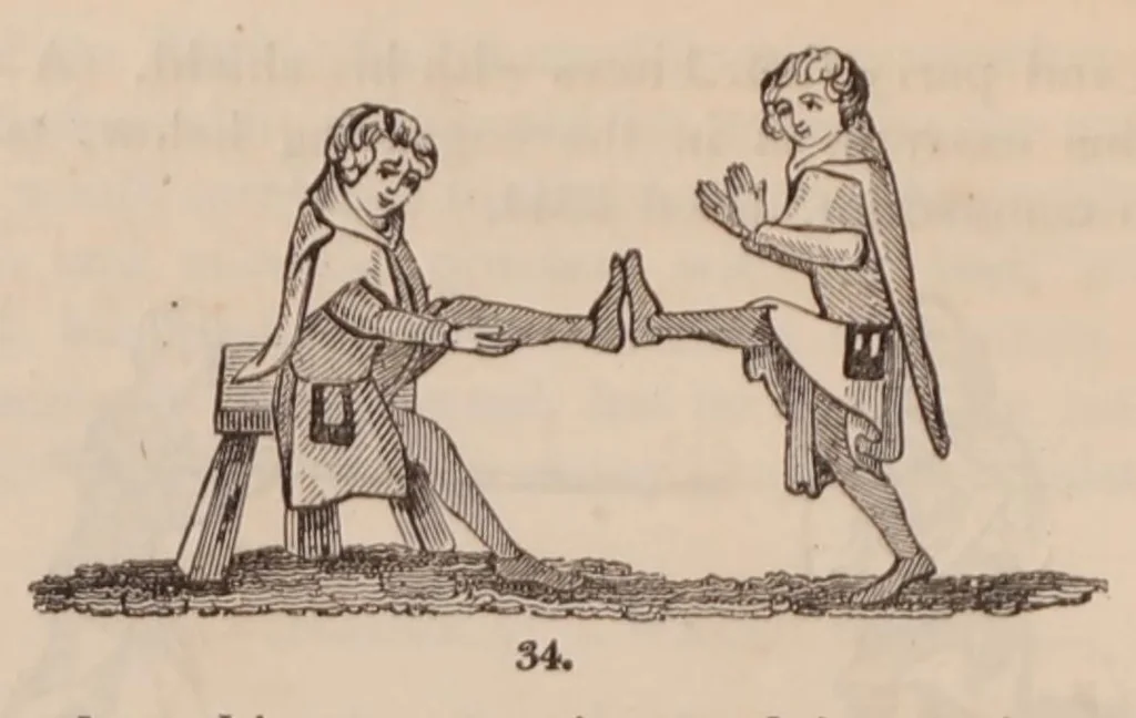 An illustration from The Sports and Pastimes of the People of England, 1841, 1841, leaf 191