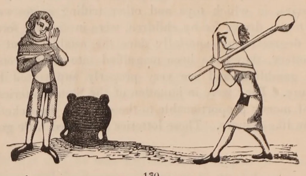 An illustration from The Sports and Pastimes of the People of England, 1841, 1841, leaf 469