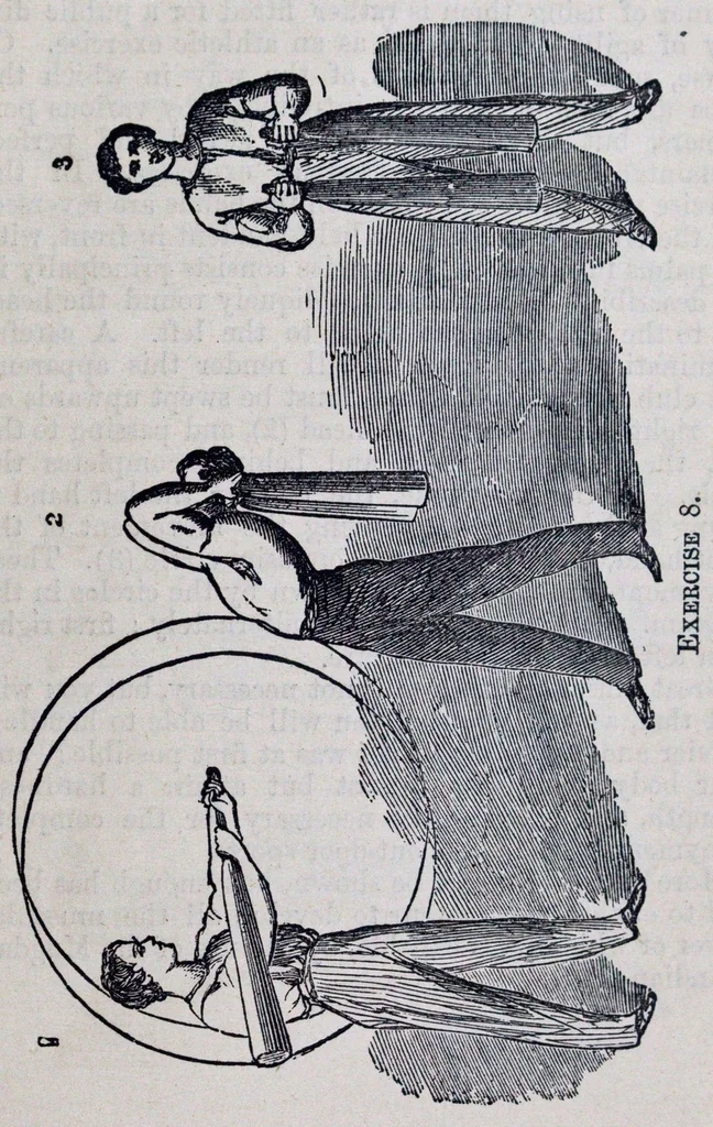 An illustration from The Boys’ book of manly exercises, sports, and games., 1881, leaf 94