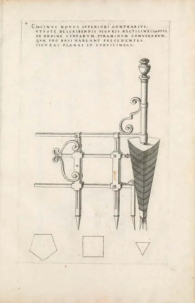 An illustration from Theatre des instrumens mathematiques & mechaniques, 1578, leaf 59