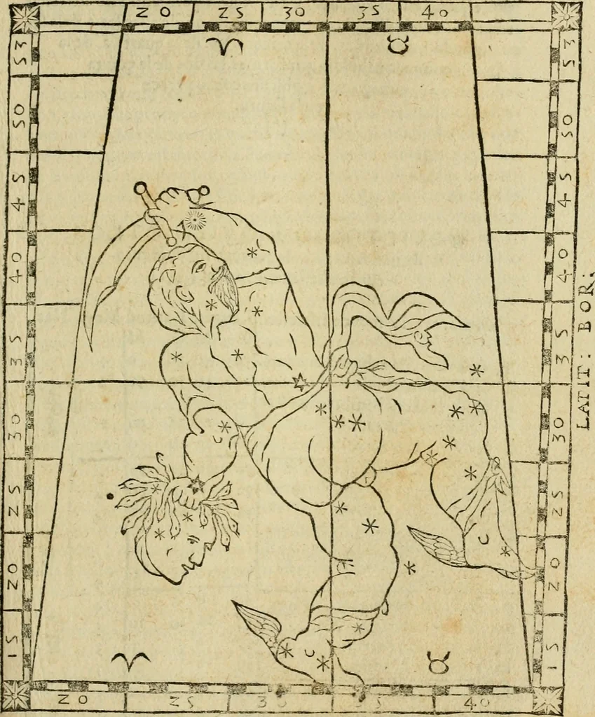 An illustration from Theatro del mundo, y del tiempo : en el qual no solo se descriuen sus partes, y se da regla en el medirlas, mas con ingeniosas y acomodadas demostraciones y figuras, se representan ante los lectores ... : cõ index, 1614, leaf 562