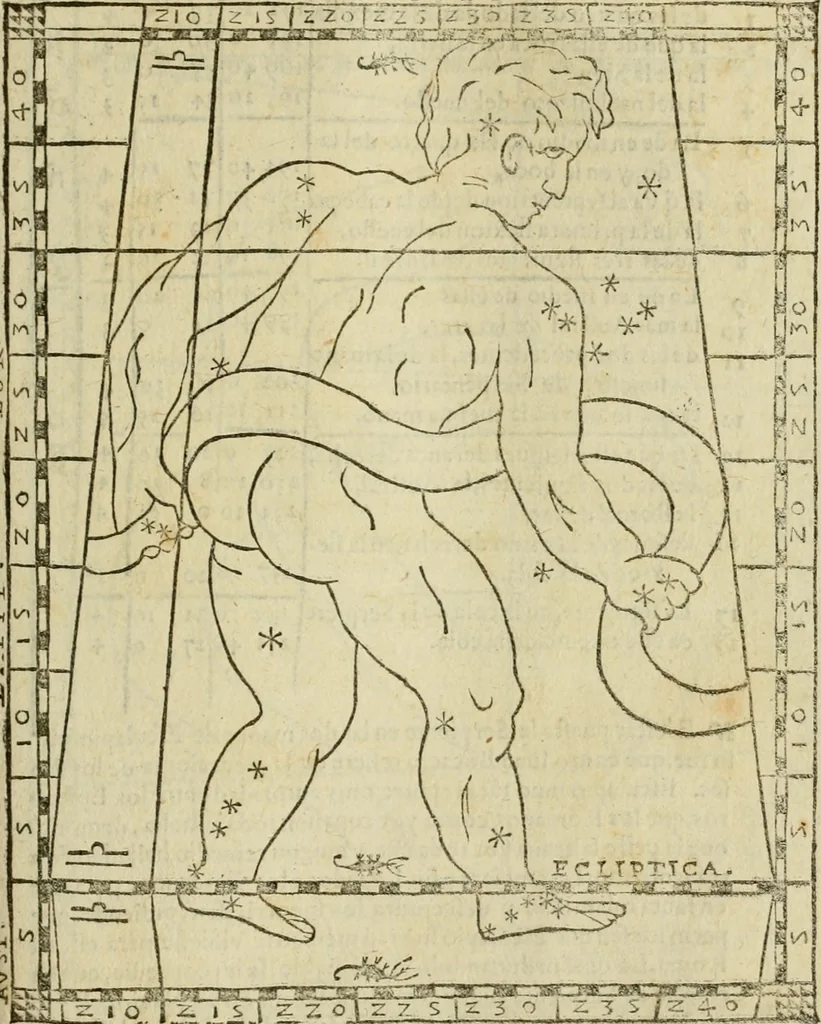 An illustration from Theatro del mundo, y del tiempo : en el qual no solo se descriuen sus partes, y se da regla en el medirlas, mas con ingeniosas y acomodadas demostraciones y figuras, se representan ante los lectores ... : cõ index, 1614, leaf 568