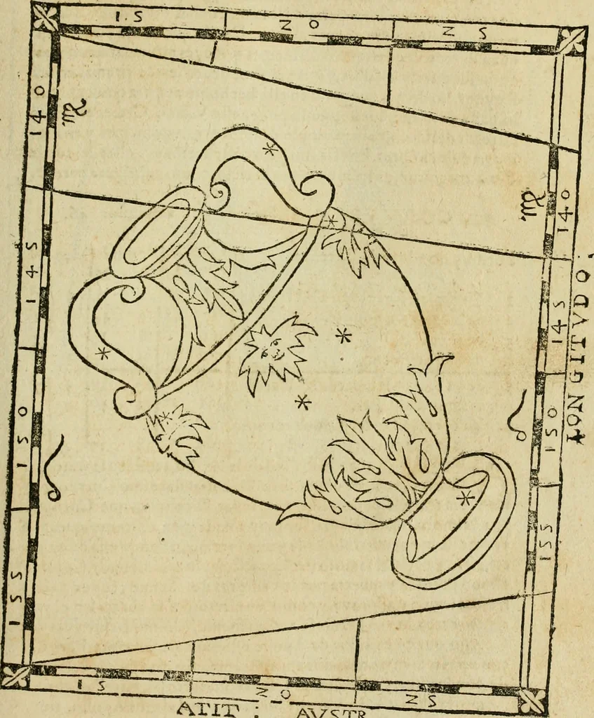 An illustration from Theatro del mundo, y del tiempo : en el qual no solo se descriuen sus partes, y se da regla en el medirlas, mas con ingeniosas y acomodadas demostraciones y figuras, se representan ante los lectores ... : cõ index, 1614, leaf 652