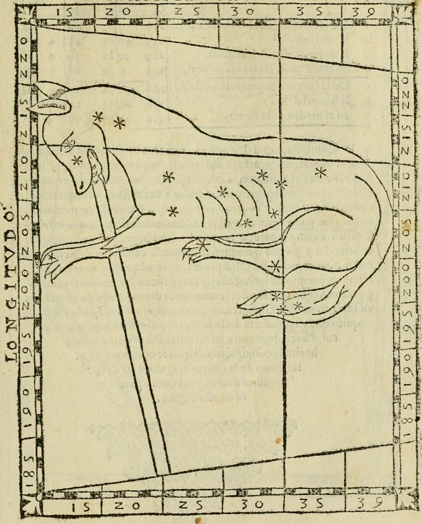 An illustration from Theatro del mundo, y del tiempo : en el qual no solo se descriuen sus partes, y se da regla en el medirlas, mas con ingeniosas y acomodadas demostraciones y figuras, se representan ante los lectores ... : cõ index, 1614, leaf 660