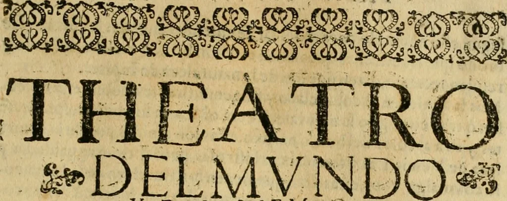 An illustration from Theatro del mundo, y del tiempo : en el qual no solo se descriuen sus partes, y se da regla en el medirlas, mas con ingeniosas y acomodadas demostraciones y figuras, se representan ante los lectores ... : cõ index, 1614, leaf 670