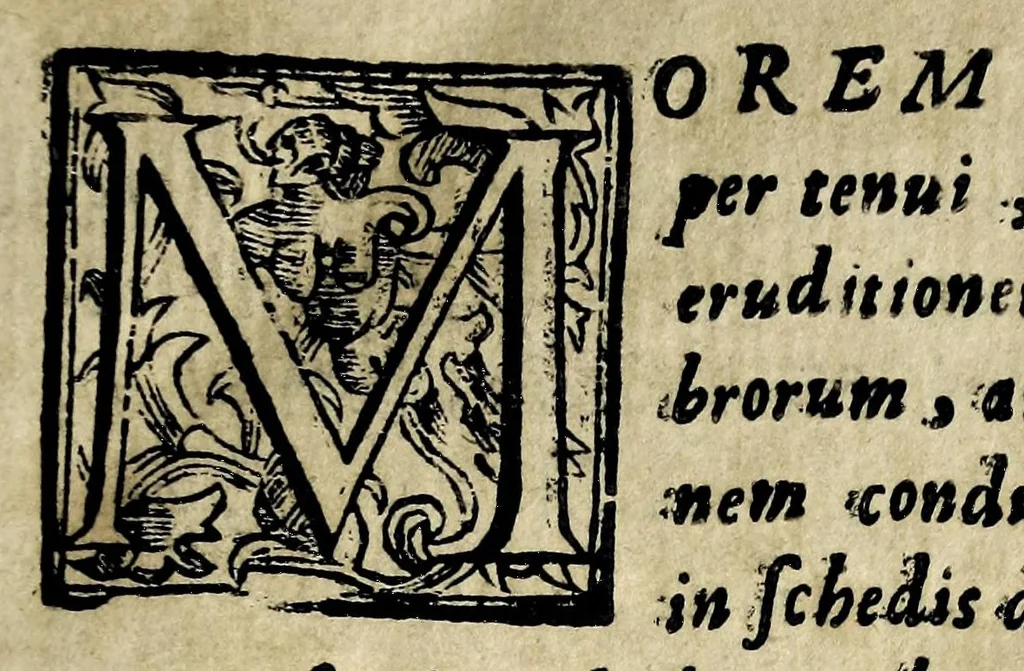 An illustration from Theatron : in quo maximorum Christiani orbis pontificum archiatros, 1696, leaf 7