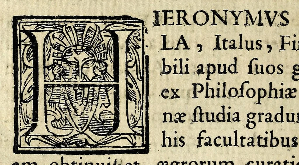 An illustration from Theatron : in quo maximorum Christiani orbis pontificum archiatros, 1696, leaf 92