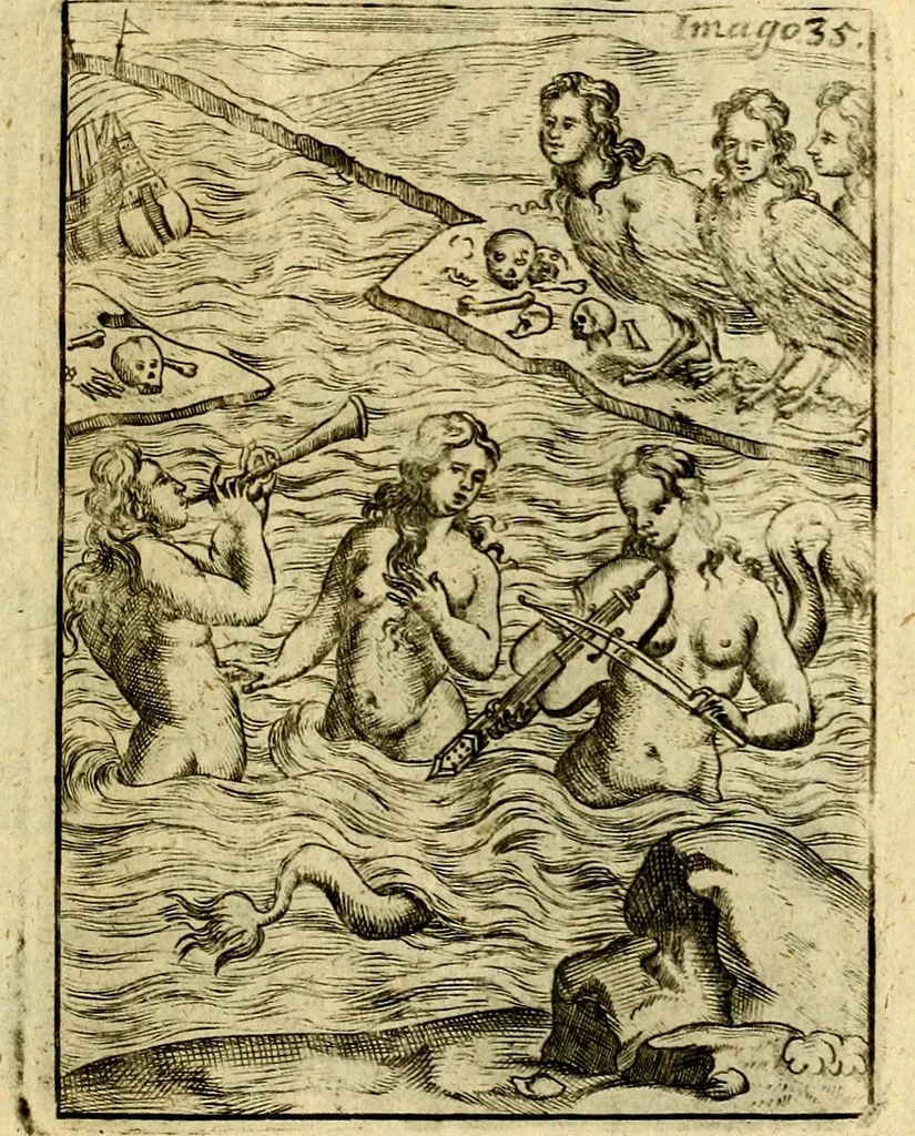 An illustration from Theatrum ethnico idololatrieum politico historicum, ethnicorum idololatrias, simulacra, templa, sacrificia & deos, illorum origines, ritus & caeremonias, quae in perficiendis sacris, fuerunt observata, quidque illis indicare voluerint, representans, 1699, leaf 320