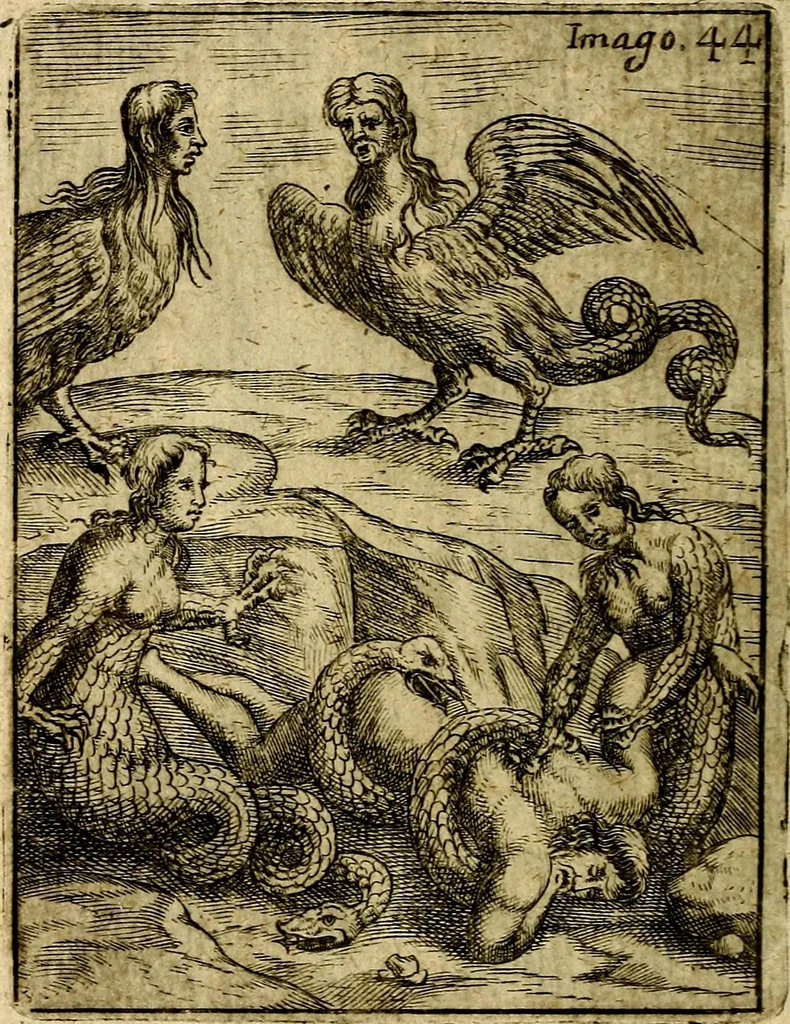 An illustration from Theatrum ethnico idololatrieum politico historicum, ethnicorum idololatrias, simulacra, templa, sacrificia & deos, illorum origines, ritus & caeremonias, quae in perficiendis sacris, fuerunt observata, quidque illis indicare voluerint, representans, 1699, leaf 295