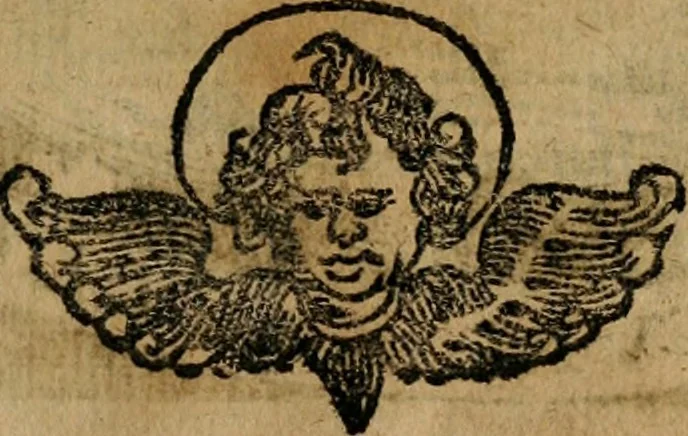 An illustration from Theatrum gloriae sanctorum, 1696, leaf 108