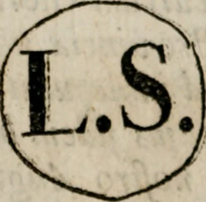 An illustration from Theatrum gloriae sanctorum, 1696, leaf 15