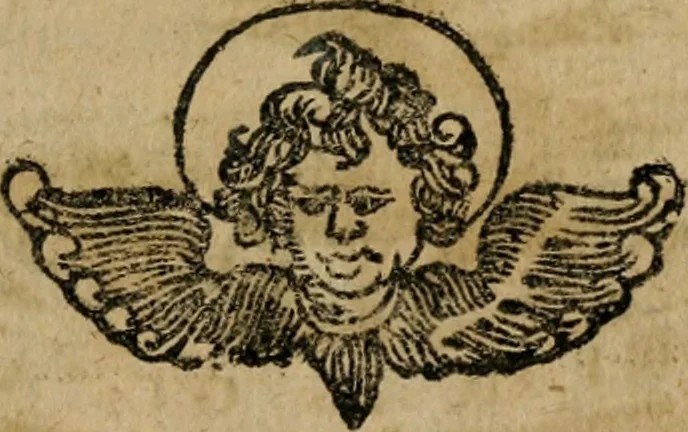 An illustration from Theatrum gloriae sanctorum, 1696, leaf 190