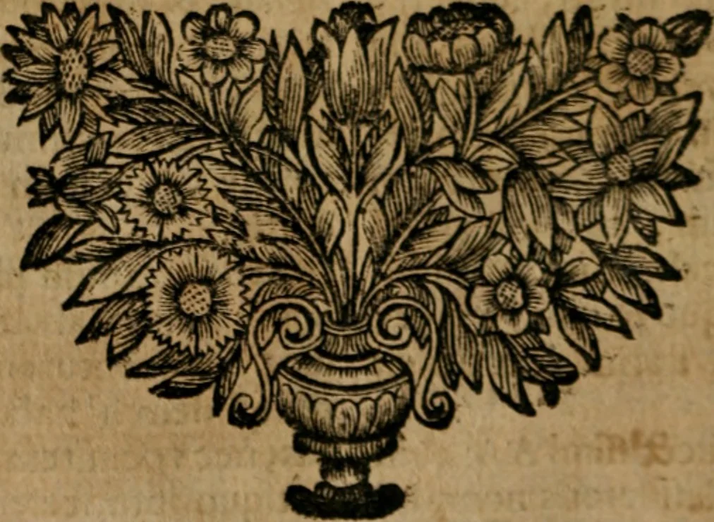 An illustration from Theatrum gloriae sanctorum, 1696, leaf 291