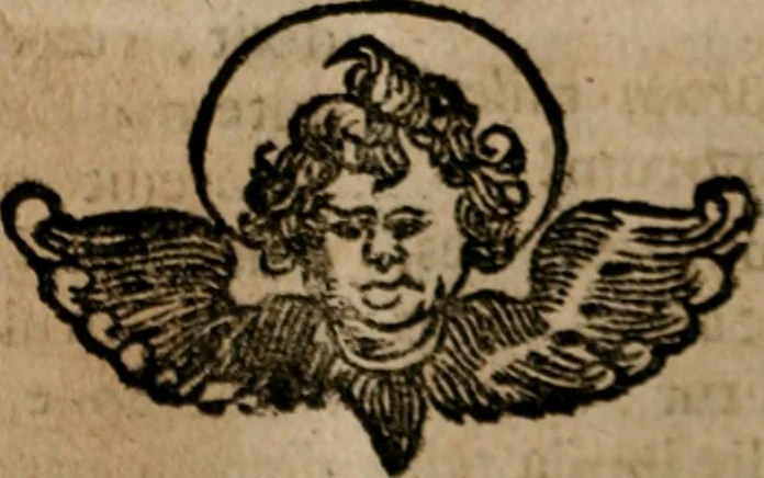 An illustration from Theatrum gloriae sanctorum, 1696, leaf 397