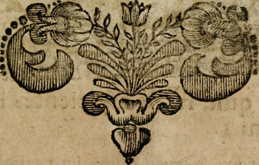 An illustration from Theatrum gloriae sanctorum, 1696, leaf 452