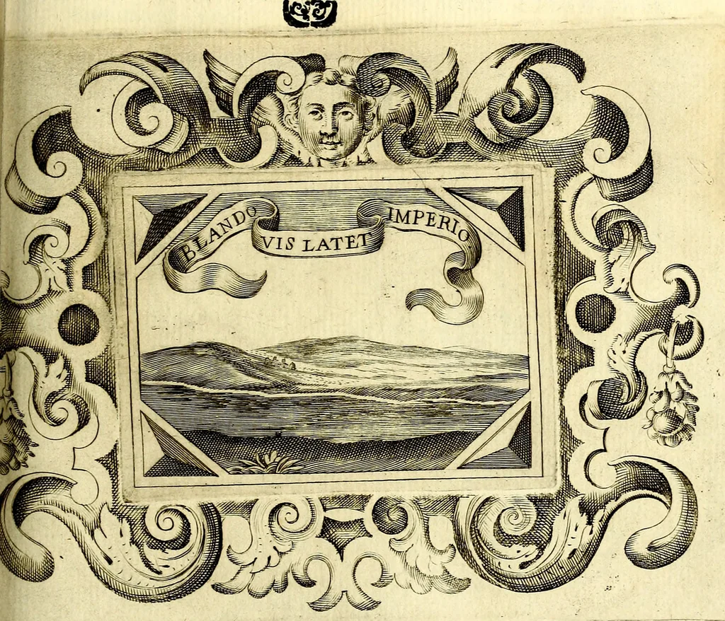An illustration from Theatrum omium Scientiarum, sive Apparatus, quo exceptus fuit Excmus. Princeps D. Innicus de Guevara et Tassis Comes de Oñate, et Villamediana, etc., & etc., ac Neapolitani Regni prorex sapientissimus in Neapolitana Academia in Instauratione Studiorum anni 1649, etc, 1650, leaf 100