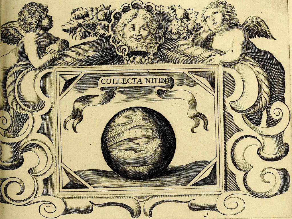 An illustration from Theatrum omium Scientiarum, sive Apparatus, quo exceptus fuit Excmus. Princeps D. Innicus de Guevara et Tassis Comes de Oñate, et Villamediana, etc., & etc., ac Neapolitani Regni prorex sapientissimus in Neapolitana Academia in Instauratione Studiorum anni 1649, etc, 1650, leaf 132