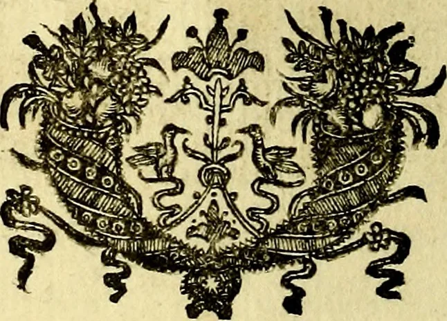 An illustration from Theatrum omium Scientiarum, sive Apparatus, quo exceptus fuit Excmus. Princeps D. Innicus de Guevara et Tassis Comes de Oñate, et Villamediana, etc., & etc., ac Neapolitani Regni prorex sapientissimus in Neapolitana Academia in Instauratione Studiorum anni 1649, etc, 1650, leaf 43