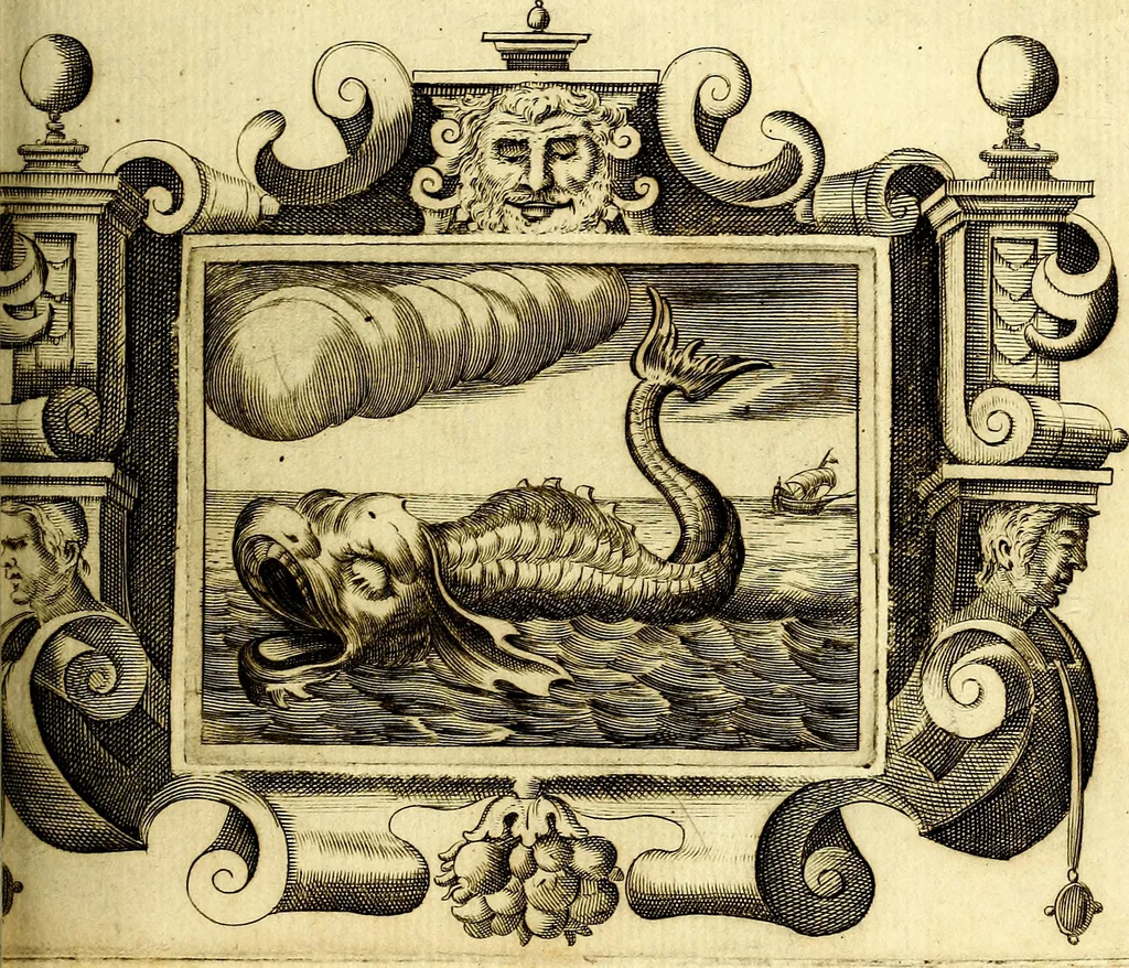 An illustration from Theatrum omium Scientiarum, sive Apparatus, quo exceptus fuit Excmus. Princeps D. Innicus de Guevara et Tassis Comes de Oñate, et Villamediana, etc., & etc., ac Neapolitani Regni prorex sapientissimus in Neapolitana Academia in Instauratione Studiorum anni 1649, etc, 1650, leaf 48