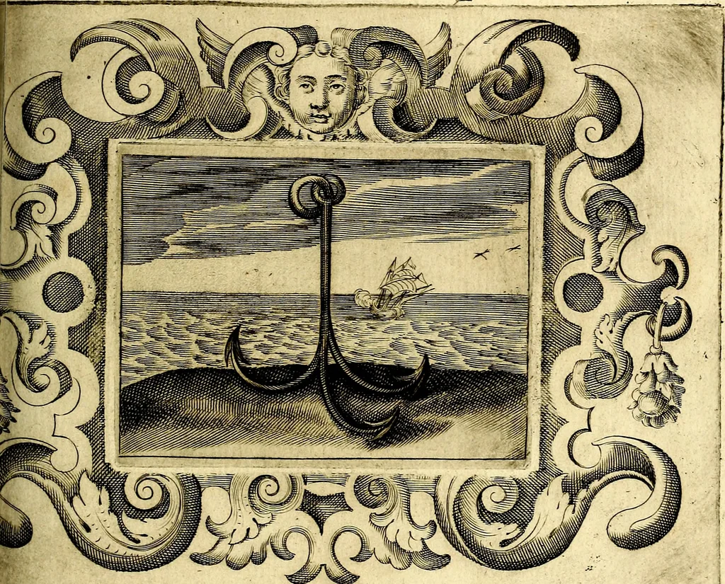 An illustration from Theatrum omium Scientiarum, sive Apparatus, quo exceptus fuit Excmus. Princeps D. Innicus de Guevara et Tassis Comes de Oñate, et Villamediana, etc., & etc., ac Neapolitani Regni prorex sapientissimus in Neapolitana Academia in Instauratione Studiorum anni 1649, etc, 1650, leaf 62