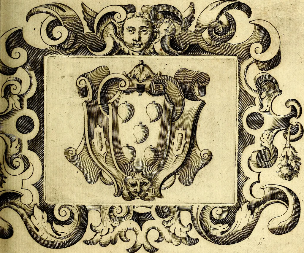 An illustration from Theatrum omium Scientiarum, sive Apparatus, quo exceptus fuit Excmus. Princeps D. Innicus de Guevara et Tassis Comes de Oñate, et Villamediana, etc., & etc., ac Neapolitani Regni prorex sapientissimus in Neapolitana Academia in Instauratione Studiorum anni 1649, etc, 1650, leaf 72