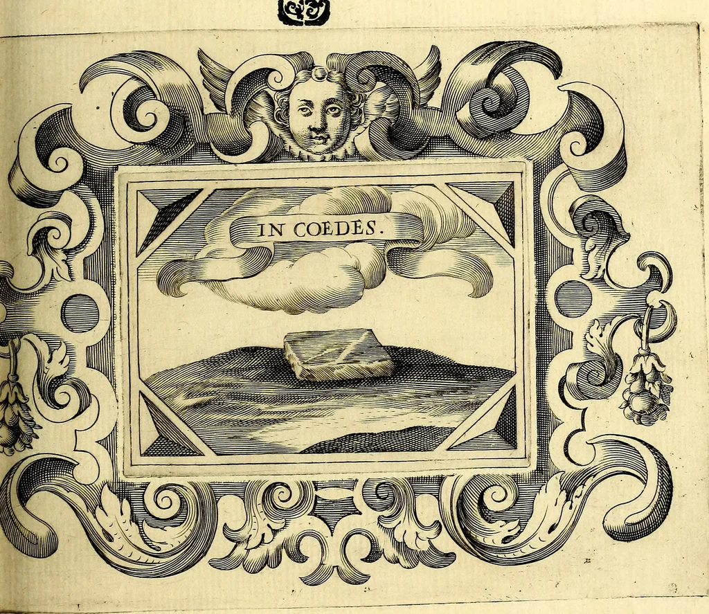 An illustration from Theatrum omium Scientiarum, sive Apparatus, quo exceptus fuit Excmus. Princeps D. Innicus de Guevara et Tassis Comes de Oñate, et Villamediana, etc., & etc., ac Neapolitani Regni prorex sapientissimus in Neapolitana Academia in Instauratione Studiorum anni 1649, etc, 1650, leaf 88