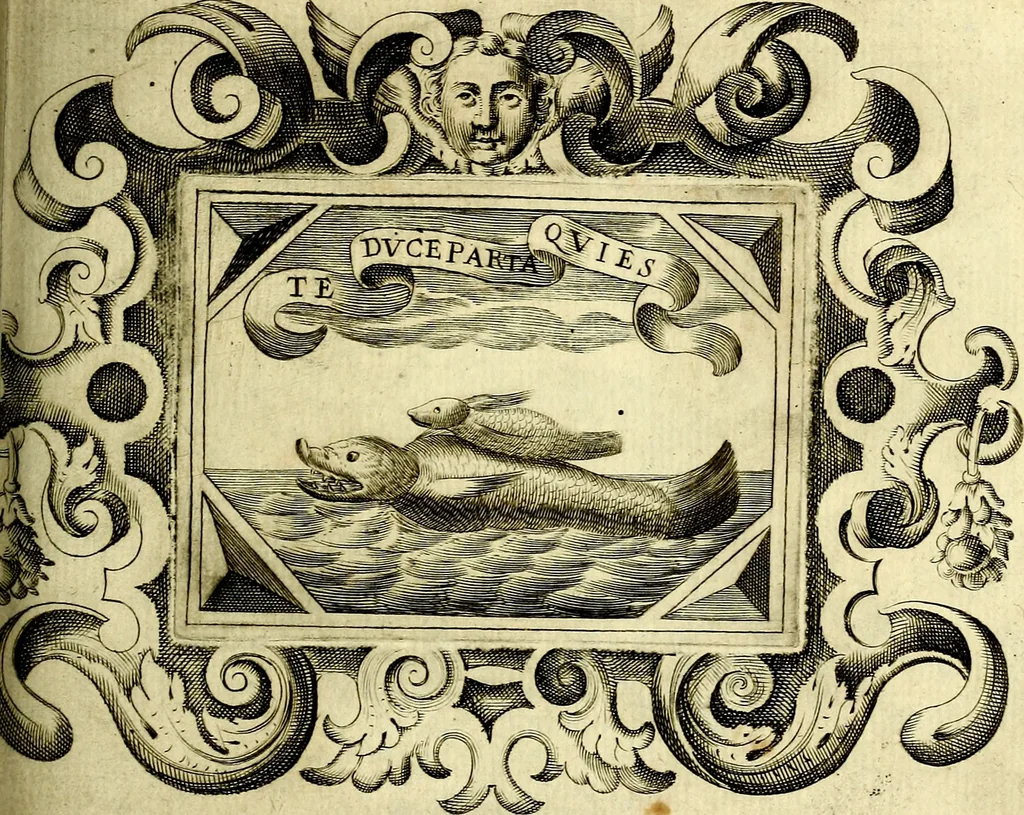 An illustration from Theatrum omium Scientiarum, sive Apparatus, quo exceptus fuit Excmus. Princeps D. Innicus de Guevara et Tassis Comes de Oñate, et Villamediana, etc., & etc., ac Neapolitani Regni prorex sapientissimus in Neapolitana Academia in Instauratione Studiorum anni 1649, etc, 1650, leaf 92