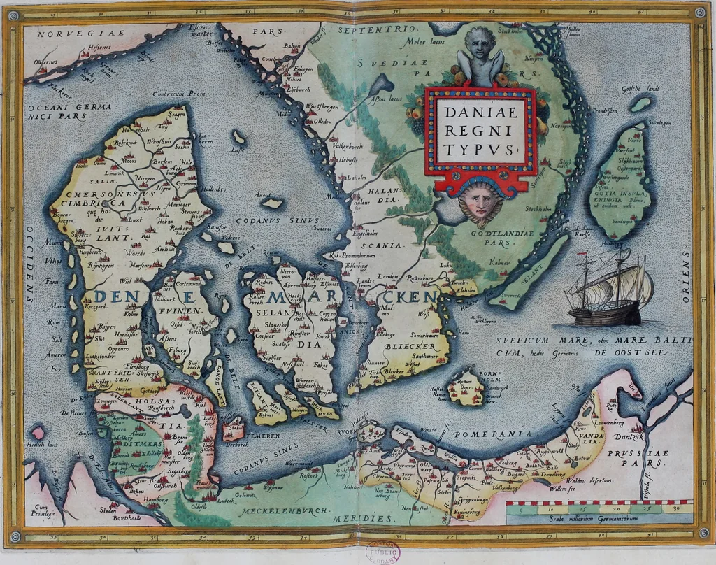 An illustration from Theatrum orbis terrarum, 1570, leaf 102