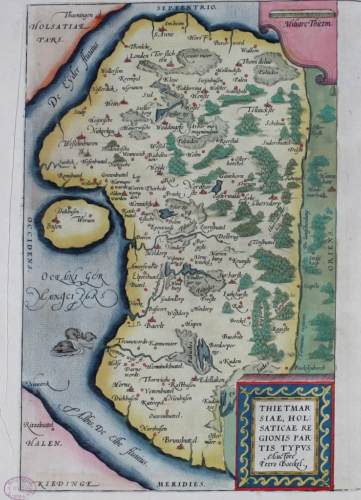 An illustration from Theatrum orbis terrarum, 1570, leaf 106