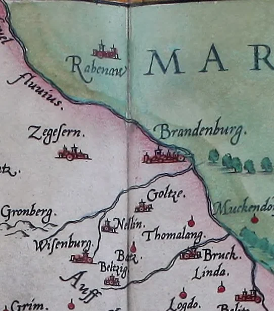 An illustration from Theatrum orbis terrarum, 1570, leaf 110