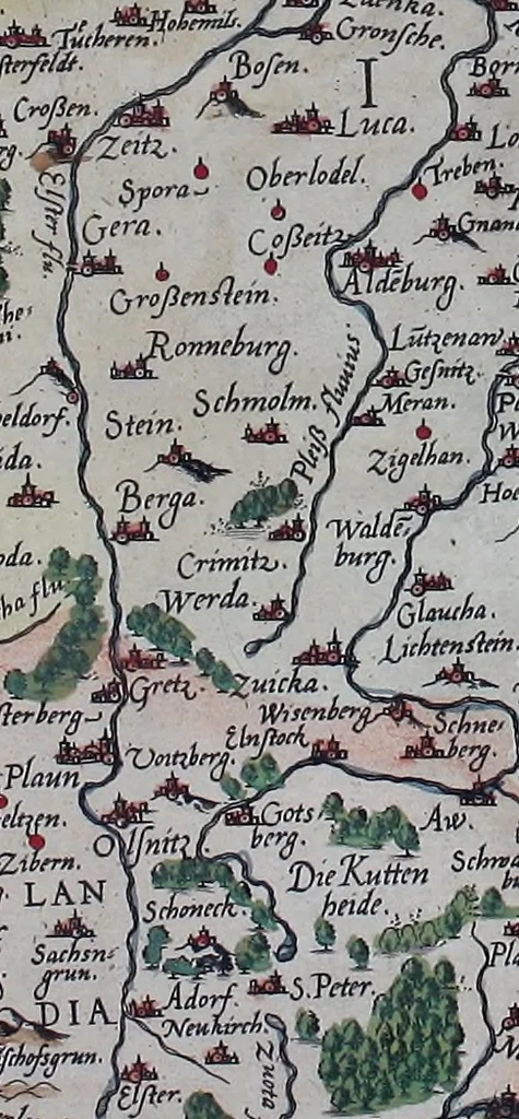 An illustration from Theatrum orbis terrarum, 1570, leaf 110