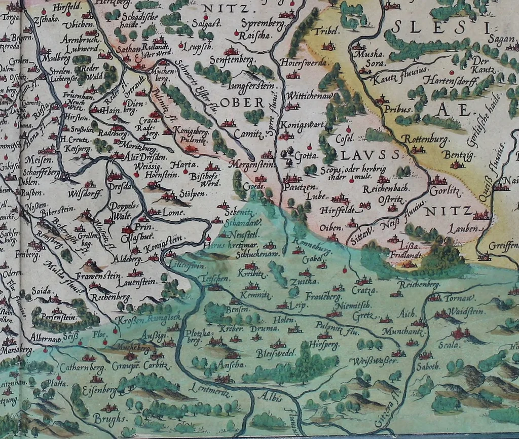 An illustration from Theatrum orbis terrarum, 1570, leaf 110