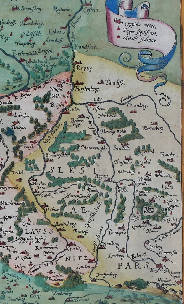 An illustration from Theatrum orbis terrarum, 1570, leaf 110