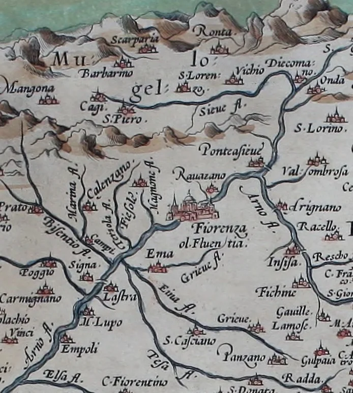 An illustration from Theatrum orbis terrarum, 1570, leaf 162