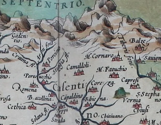 An illustration from Theatrum orbis terrarum, 1570, leaf 162