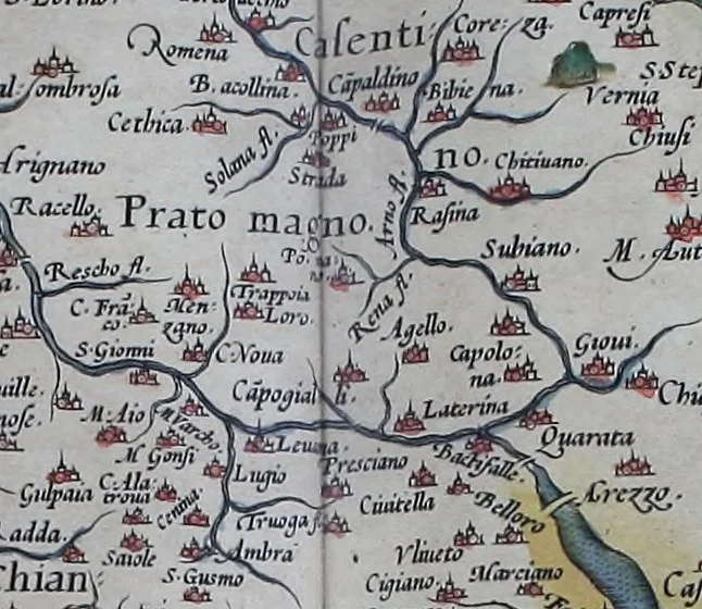 An illustration from Theatrum orbis terrarum, 1570, leaf 162
