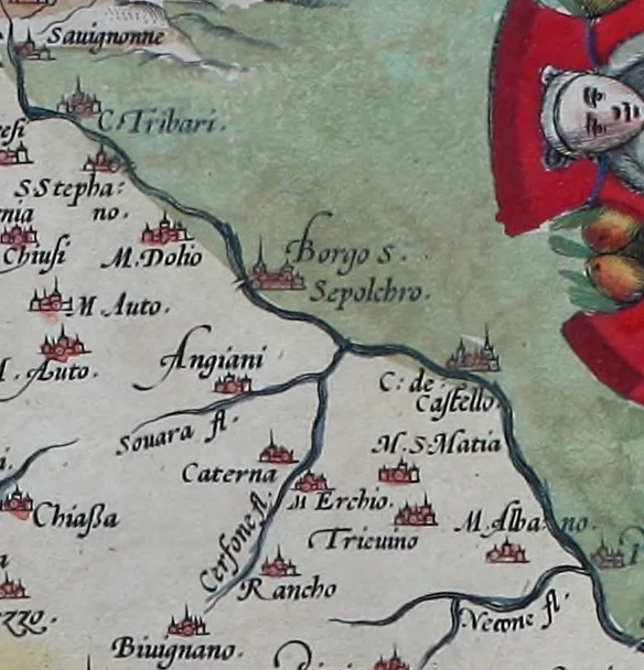 An illustration from Theatrum orbis terrarum, 1570, leaf 162