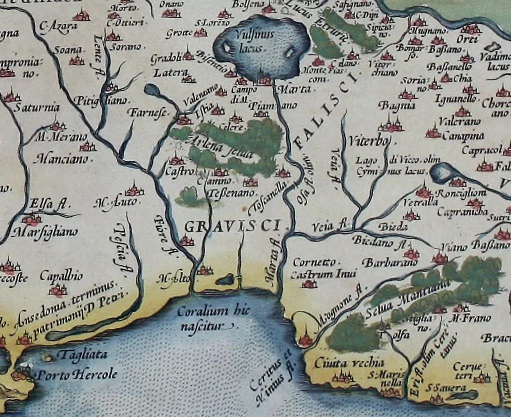 An illustration from Theatrum orbis terrarum, 1570, leaf 162