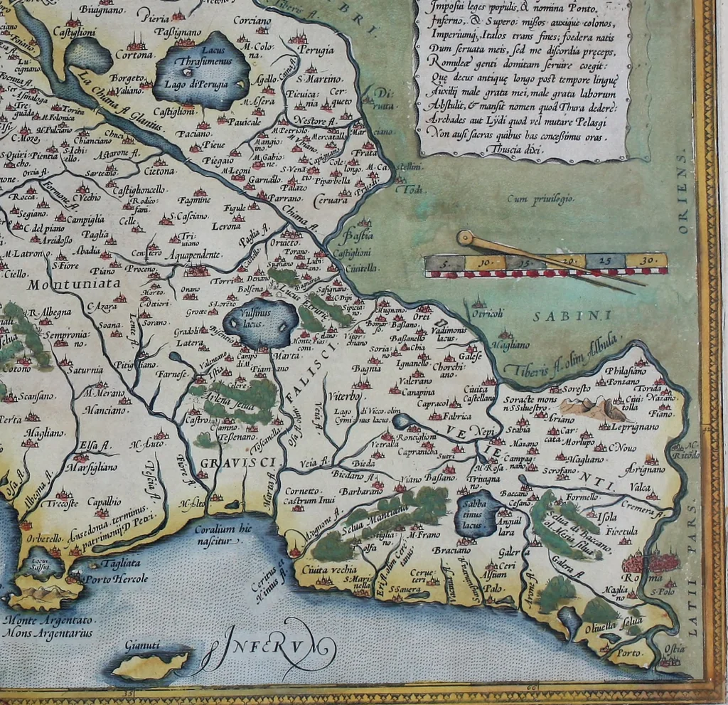 An illustration from Theatrum orbis terrarum, 1570, leaf 162