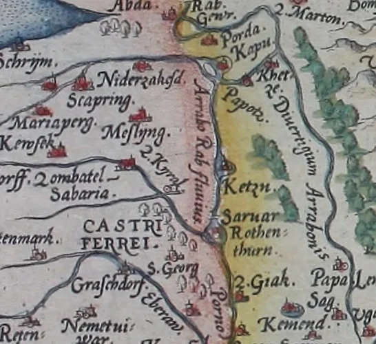 An illustration from Theatrum orbis terrarum, 1570, leaf 186
